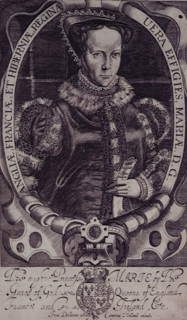 Mary I, Queen of England and Ireland, 1618.  Creators: Renold Elstrack, Francis Delaram.