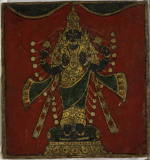 The Supreme Being of Hindu Cosmology, 1800.  Creator: Anon.