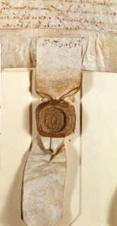 Signature of William Shakespeare, 1613.  Creator: Unknown.
