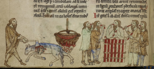 Irish kingship ritual, c1220.  Creator: Unknown.