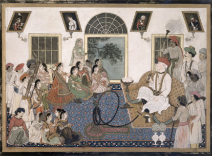 A European, probably Sir David Ochterlony (1758-1825), in Indian dress..., c1820. Creator: Anon.