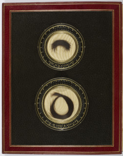 Locks of Percy Shelley's and Mary Shelley's hair, 19th century. Creator: Unknown.