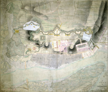 A Plan of Chatham Lines, May 18th 1804.  Creator: Thomas Chamberlaine.