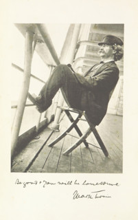 Mark Twain, 1897. Creator: Unknown.