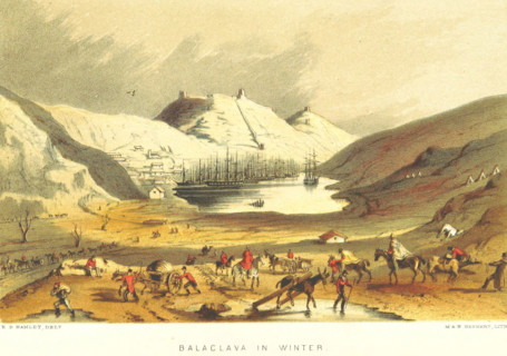 Balaclava in Winter, 1855.  Creator: M & N Hanhart.