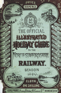 Title page, Guide to the North Staffordshire Railway, 1890. Creator: Unknown.