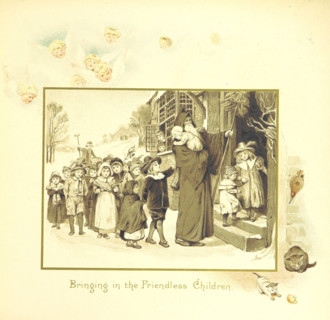 Bringing in the Friendless Children, 1894. Creator: Eliza F. Manning.