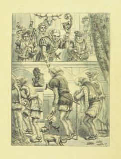 Host welcoming guests, 1885.  Creator: Henry G. Wells.