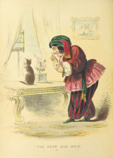 The Dear Old Maid, 1852.  Creator: W. S. Reed.