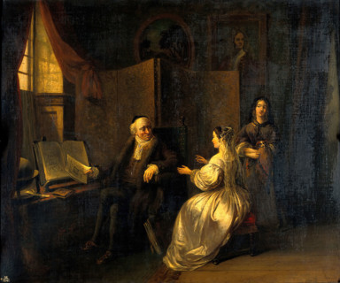A fortune-teller. Creator: John Cawse.