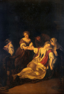 A lady fainting after bloodletting. Creator: Neer, Eglon van der, 1635 or 1636-1703 (After).