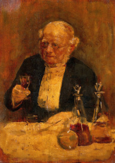 Sir Thomas Spencer Wells Bt.  (1818-1897), (1897?). Creator: Solomon Joseph Solomon.