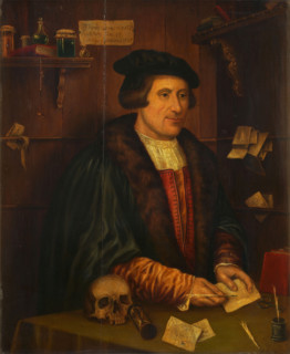 A man designated as Thomas Linacre, c1500s. Creator: Unknown.