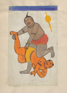 Wrestlers. Creator: Unknown.