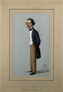 Sir Henry Thompson, 1874. Creator: Carlo Pellegrini.