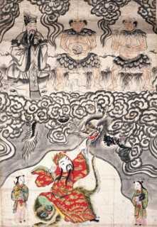The deities of medicine, (unknown date). Creator: Unknown.
