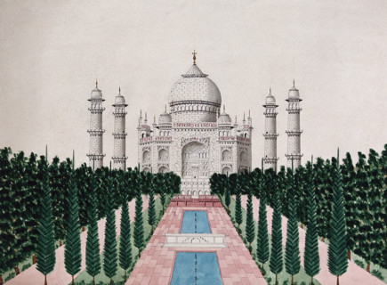 Agra: The Taj Mahal, (between 1800 and 1899?). Creator: Unknown.