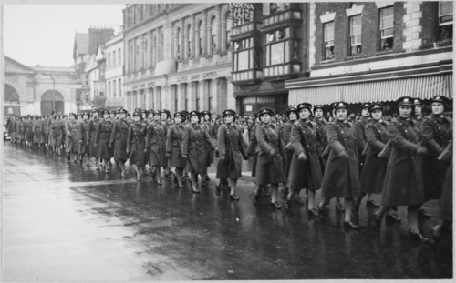 Blue Boar Row, Salisbury, Wiltshire, 1941-1943. Creator: Royal Air Force.