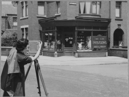 Royal Air Force No. 2 School of Photography, Palatine Road, Blackpool, 1942-1943. Creator: Barnet Saidman.