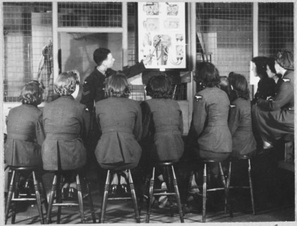 Royal Air Force No. 2 School of Photography, Palatine Road, Blackpool, 1942-1943. Creator: Barnet Saidman.