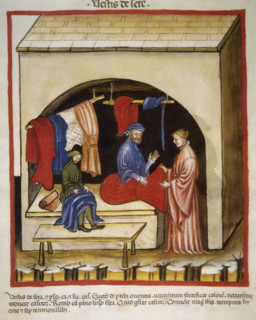 Silk clothing, 14th century.  Creator: Unknown.