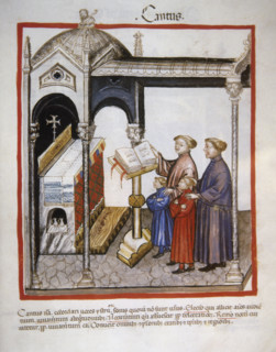 Singing, 14th century.  Creator: Unknown.