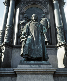 Statue of Wenzel Anton, Maria-Theresien Square, Vienna, Austria, 1888, (1999). Creator: LTL.