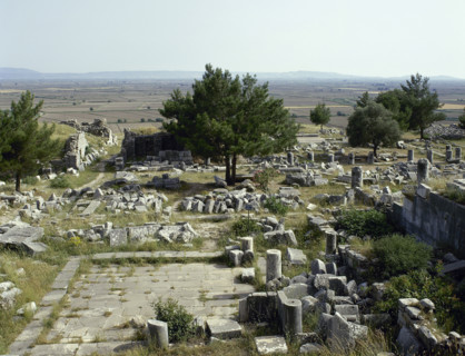 Ruins, Priene, Agora, Ionia, Anatolia, Turkey, 1999. Creator: Unknown.