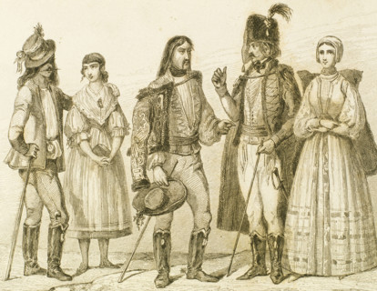 Hungarians, 19th century?  Creator: Unknown.