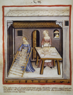 Homemade bread, 14th century.  Creator: Unknown.