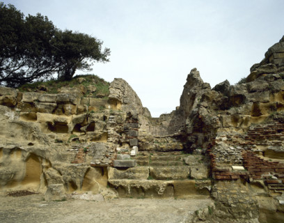 Ruins of the Oracle of the Cumaean Sibyl, Cumae, Italy, 2000. Creator: LTL.