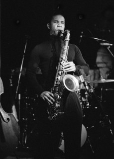 David Sanchez, Pizza Express, Dean St, London, Nov 2001. Creator: Brian O'Connor.
