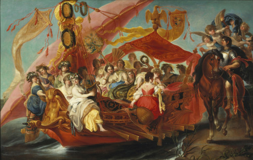 Antonius and Cleopatra, First Half of 17th century. Creator: Wouters, Frans (1612-1659).