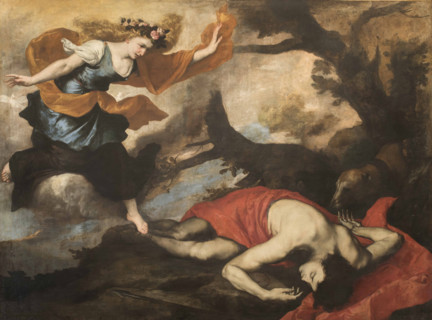 Venus and Adonis, 1636. Creator: Ribera, José (Jusepe), de (1591-1652).