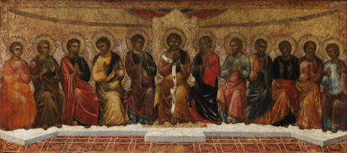 Jesus and Apostles. Creator: Jacobello di Bonomo (active 1370-1390).