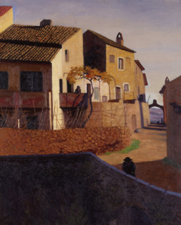 Roman bridge in Cagnes, 1923. Creator: Vallotton, Felix Edouard (1865-1925).