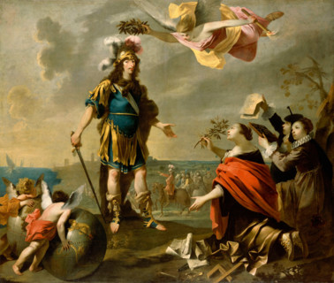 Louis II de Bourbon (1621-1686) at the capture of Dunkirk in October 1646, 1646-1647. Creator: Tassel, Jean (1608-1667).