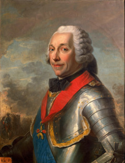 Portrait of Charles Louis Auguste Fouquet, duc de Belle-Isle (1684-1761), Marshal of France. Creator: Anonymous.