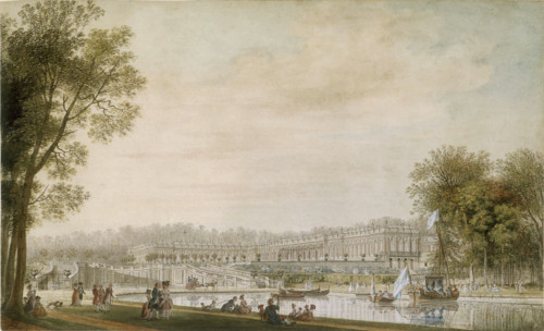 Vue du Grand Trianon, 1780. Creator: Lespinasse, Louis-Nicolas de (1734-1808).