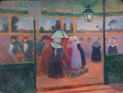 The Magic Lantern. Creator: Du Puigaudeau, Ferdinand (1864-1930).