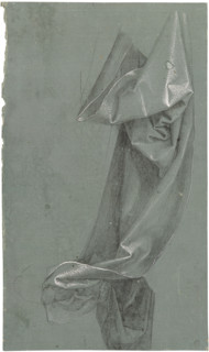 Drapery Study, 1500s. Creator: Dürer, Albrecht (1471-1528).