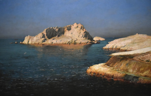 L'île Maïre, 1880. Creator: Olive, Jean-Baptiste (1848-1936).