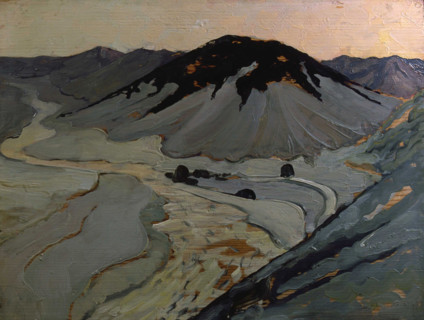 Egyptian landscape, 1895. Creator: Cottet, Charles (1863-1925).