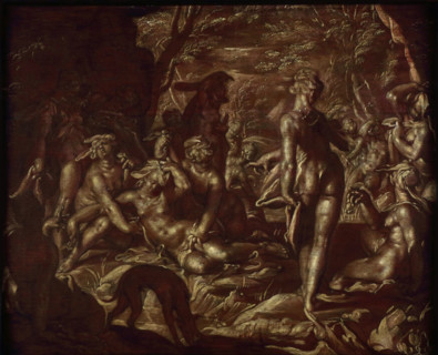 Jupiter and Callisto, 17th century. Creator: Wtewael, Joachim (1566-1638).