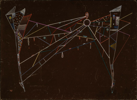 The Net (Das Netz), 1942. Creator: Kandinsky, Wassily Vasilyevich (1866-1944).