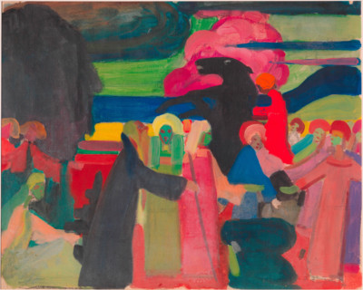 Untitled, c1909. Creator: Kandinsky, Wassily Vasilyevich (1866-1944).