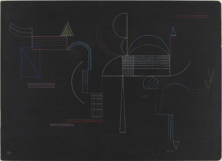 Von hier bis dort (From Here to There), 1933. Creator: Kandinsky, Wassily Vasilyevich (1866-1944).