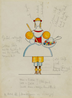 Picture XII. Market Woman from Limoges, 1928. Creator: Kandinsky, Wassily Vasilyevich (1866-1944).
