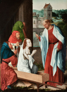 The Resurrection of Drusiana, 1490-1500. Creator: Master of Saint John the Evangelist (active 1490-1500).