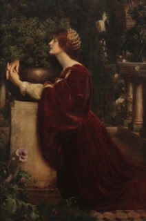 Isabella and the Pot of Basil, c1904. Creator: Nowell, Arthur Trevethin (1862-1940).